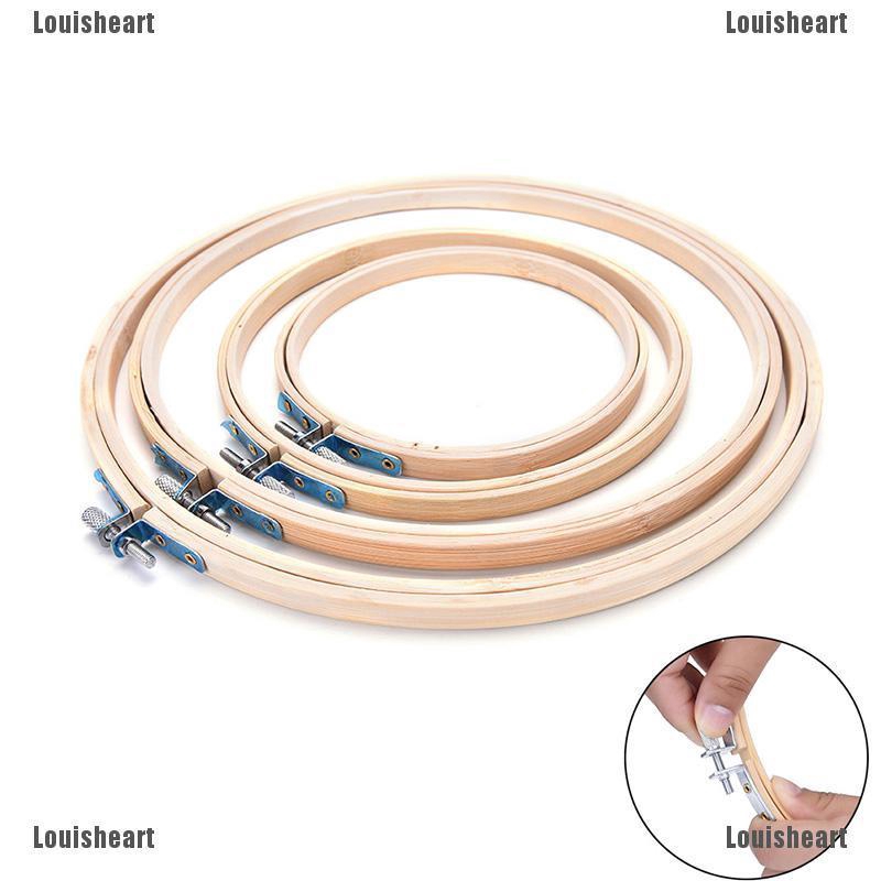 1 Khung Thêu Bằng Gỗ Tre 13-26cm