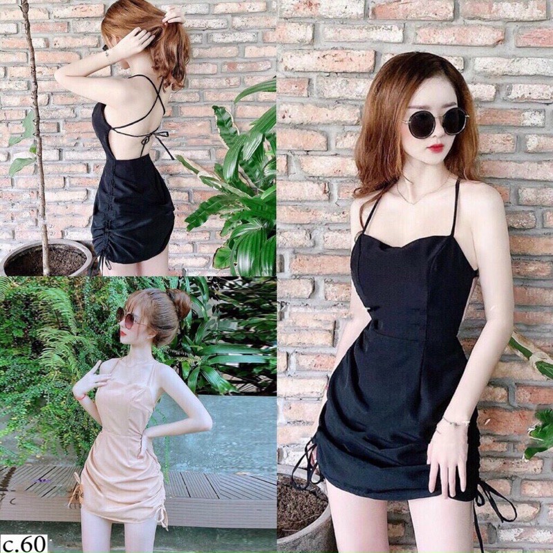 Đầm body/đầm ôm/ maxi dáng dài sọc kẻ hàng đẹp thời trang HOTGIRL sexy Đi Tiệc quá chuẩn