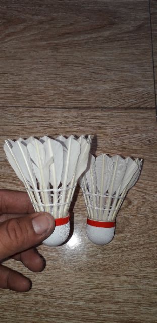 Một quả trái cầu lông Song yến dùng đánh vợt loại tốt