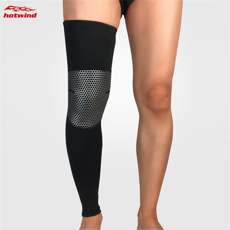 HW Knee Pad Support Honeycomb Crashproof Basketball Knee Brace Compression Leg Sleeves Kneepad