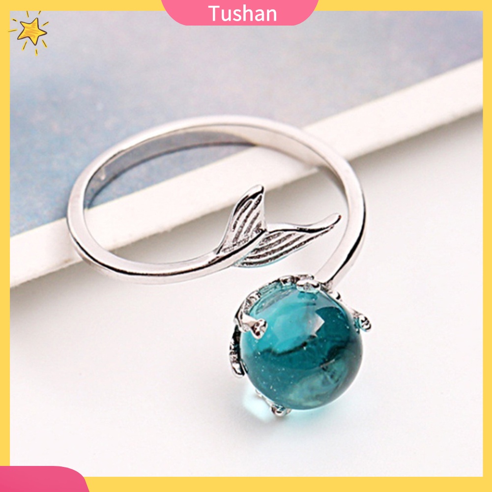 Nhẫn nữ đính đá phong cách thời trang điều chỉnh được