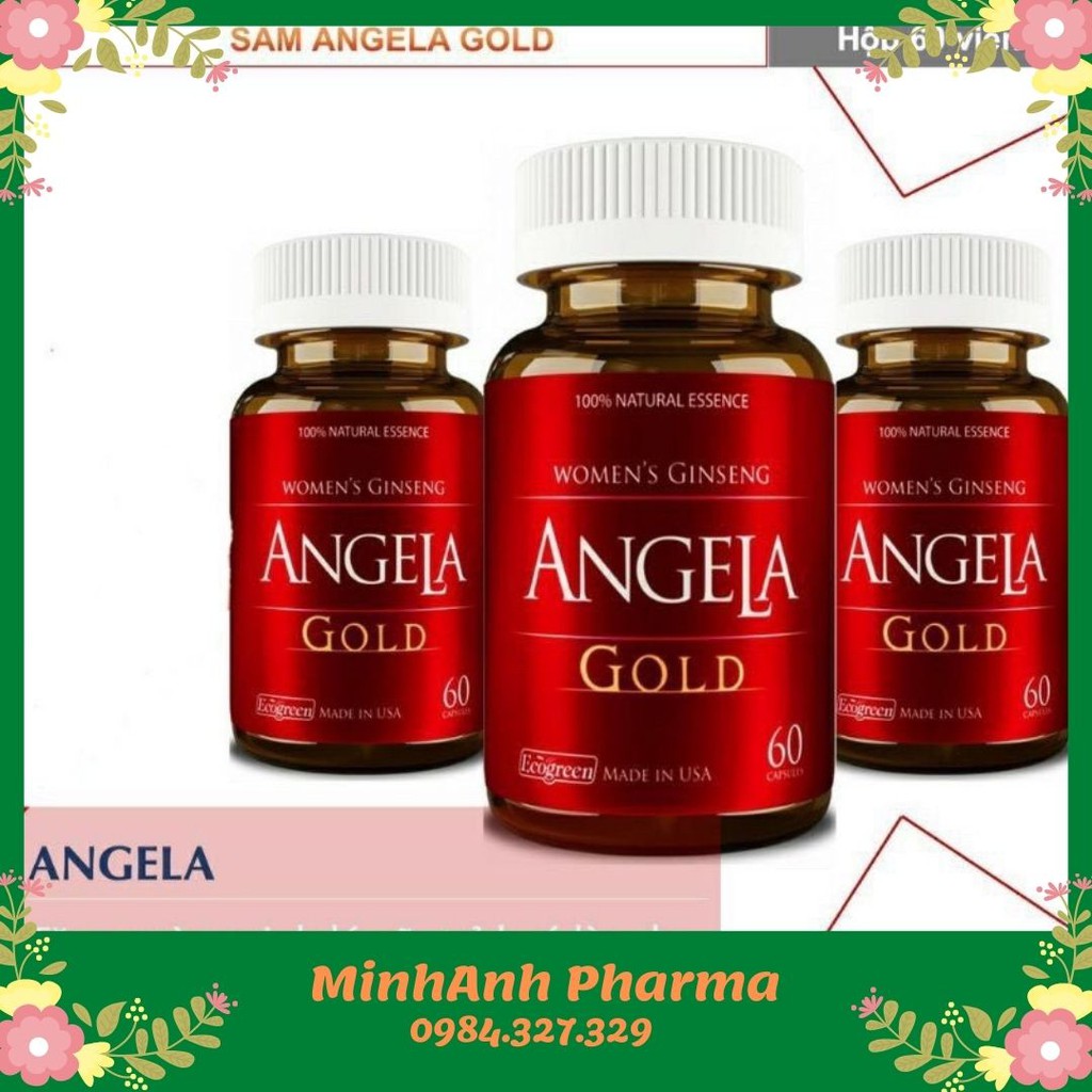 Sâm ANGELA GOLD - Sắc đẹp và sinh lý nữ