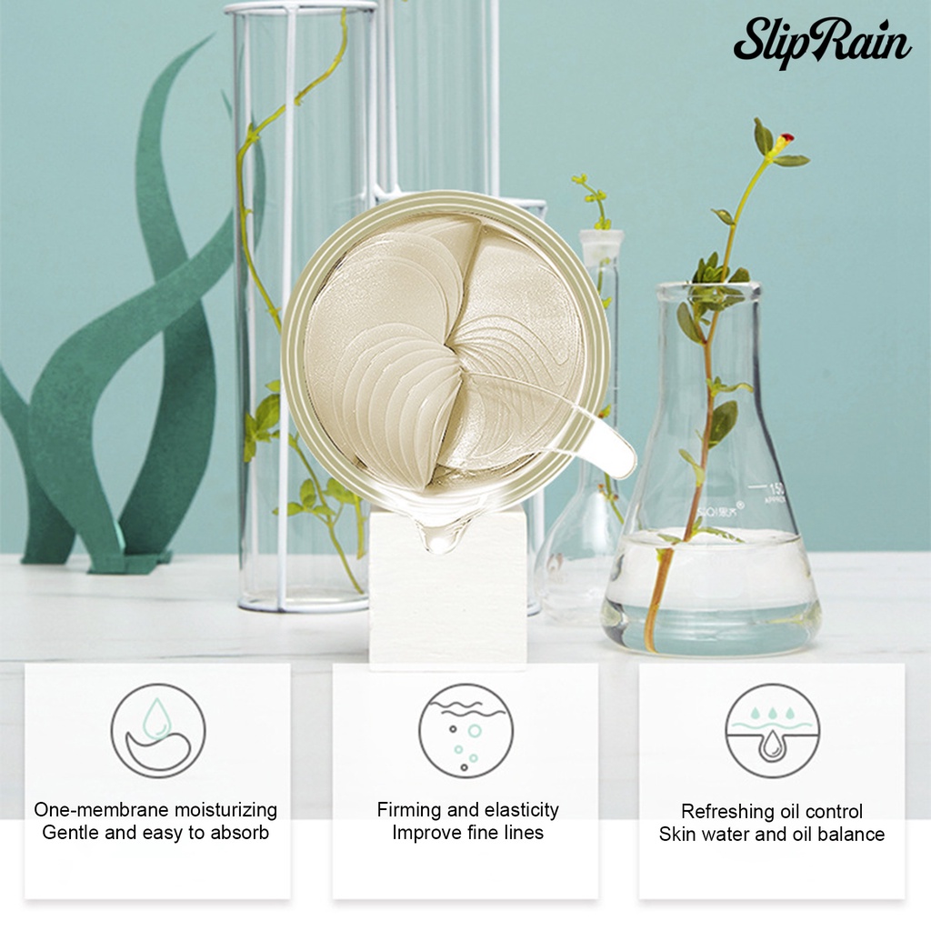 Hộp 60 miếng mặt nạ mắt siêu mỏng dưỡng ẩm làm trắng và săn chắc da cho nữ | BigBuy360 - bigbuy360.vn