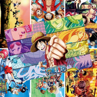 [Hàng hóa] Poster One Piece Hàng hóa One Piece Luffy Ace Bounty Order Wanted Giấy dán tường HD siêu 