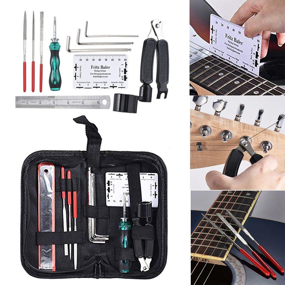Bộ 11 Dụng Cụ Sửa Chữa Đàn Guitar Chuyên Dụng