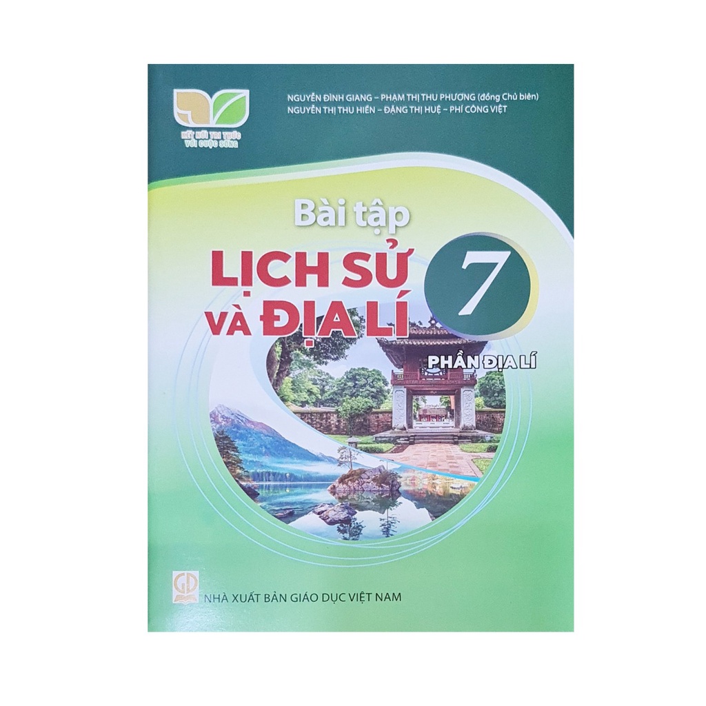 Sách - Bài tập lịch sử và địa lí 7 phần địa lí ( Kết Nối tri thức ) + bán kèm 1 viên tẩy giá 5k