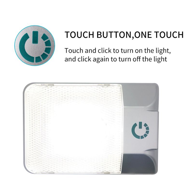 Đèn LED 12V Ánh Sáng Trắng Gắn Trần Nhà Trang Trí Nội Thất