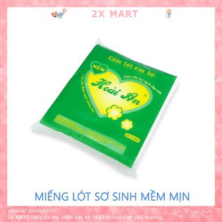 Tấm Lót Phân Xu Hoài An, Tấm Lót Chống Thấm Cho Trẻ Sơ Sinh 3 Lớp Loại Đẹp (Bịch Đại 15 Tờ)