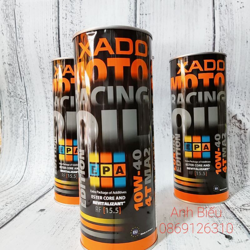 Nhớt tổng hợp  Xado Racing 10W40 Dung tích 1 lít