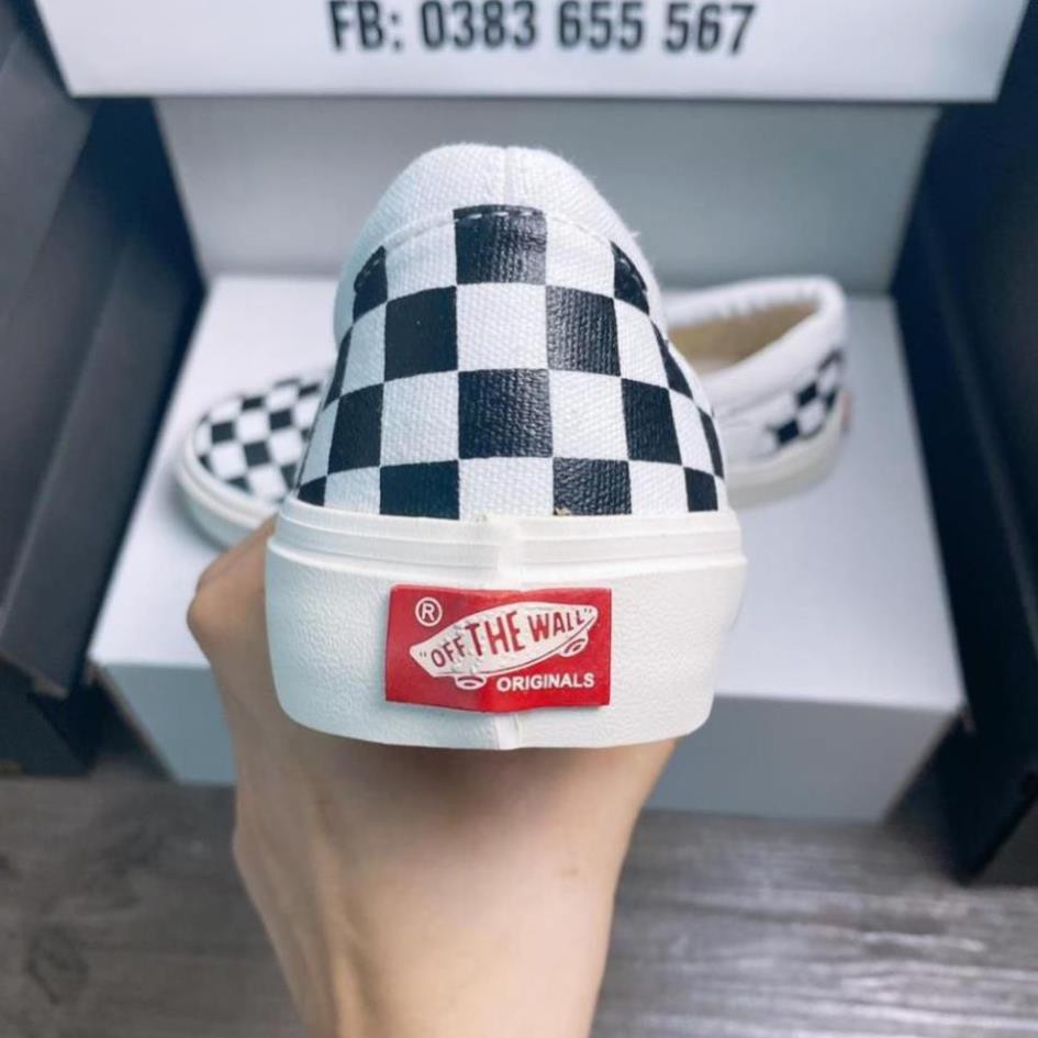[ 8 Full Box Bill ] Giày 𝐕𝐀𝐍𝐒 Vaul Caro Slipon Nam nữ hot