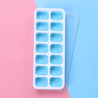 Khay đá silicon có nắp Khay làm đá silicon Kichemo - KLD01