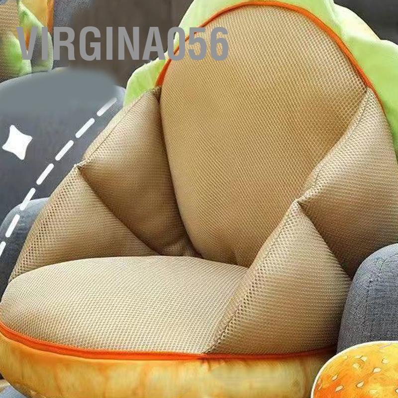 Có thể bán buôn Hamburger Throw Pillow Multi Purpose Plush and PP Cotton Back cho Ngày lễ Tình nhân Món quà sinh nhật Đồ chơi Virgina056 Hàng giao ngay