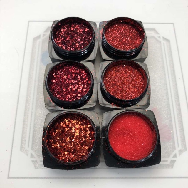 Kim tuyến 6 hủ màu đỏ