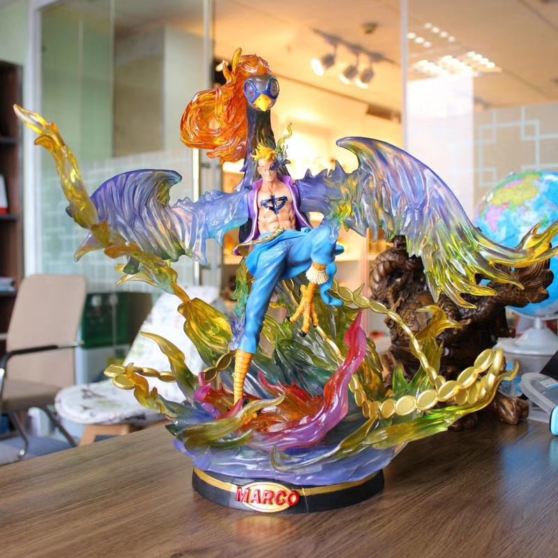 Mô hình Figure One piece Marco Phượng Hoàng The Phoenix POP XL Băng Râu trắng Onepiece Siêu to Khổng lồ - Kunder