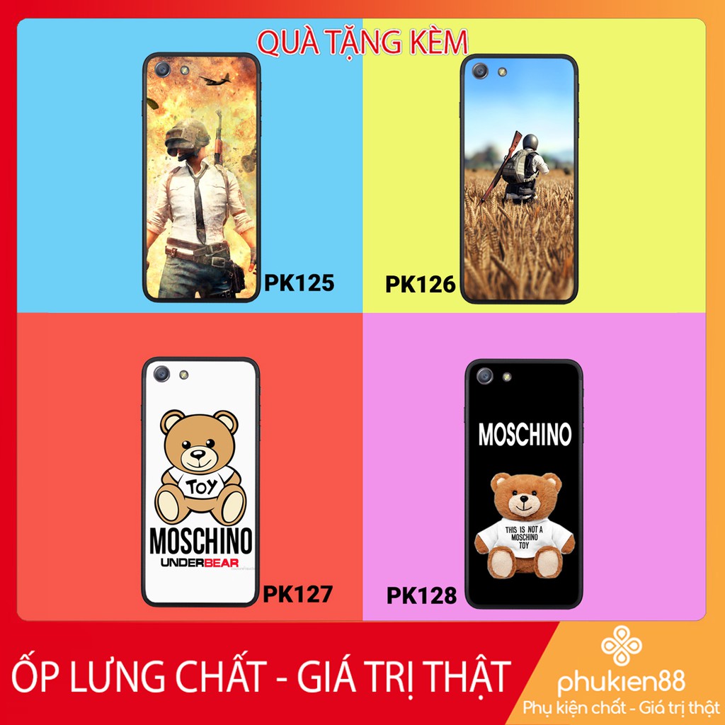 ỐP LƯNG OPPO A31/Neo 5 - A33/Neo 7 - A35/F1 - R7 IN HÌNH PUBG - MOSCHIINO - SUPEME CHẤTLƯỢNG-SIÊUBỀN-SIÊUĐẸP