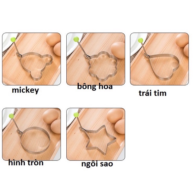 Khuôn chiên trứng ốp la tạo hình