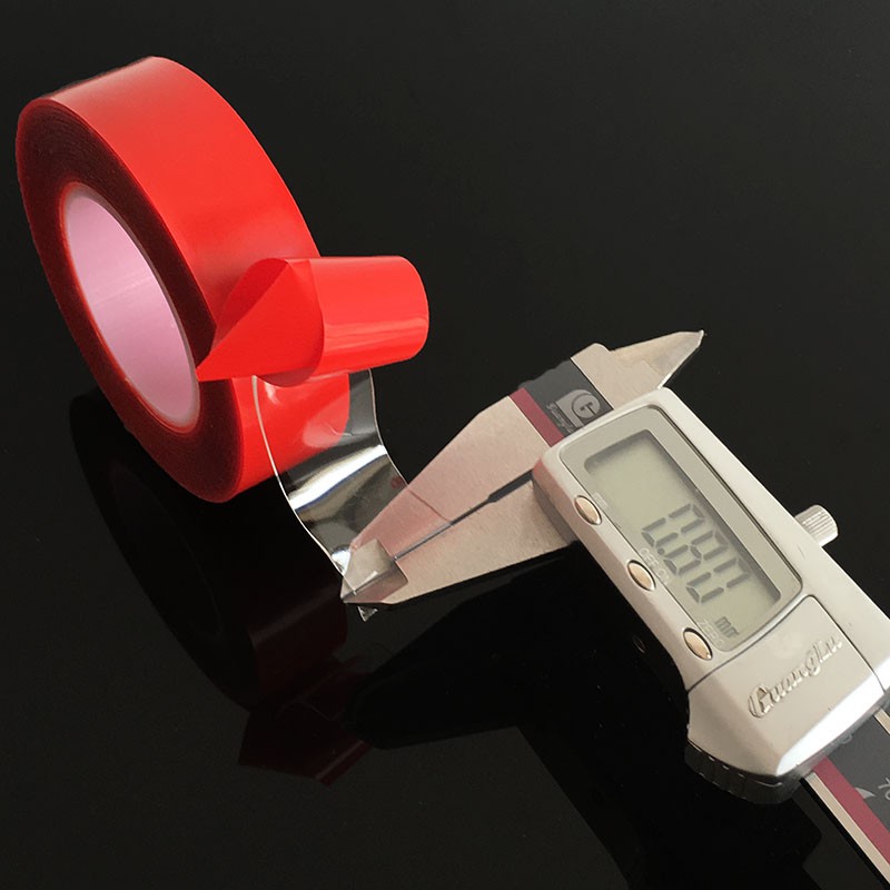 Băng keo 2 mặt chất liệu silicone trong suốt 3m