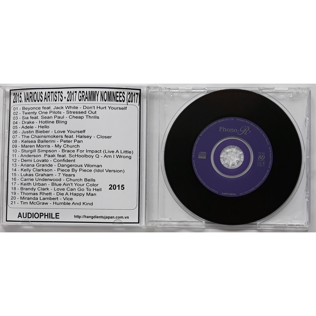 ♦♀đĩa cd nhạc Audiophile phono combo 1