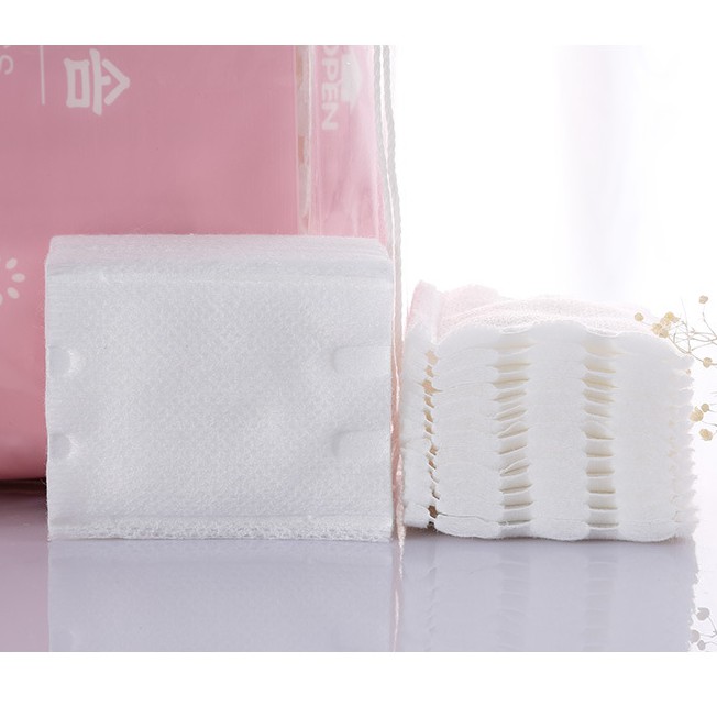 Bông gấu thỏ vịt 200 miếng 3 lớp tẩy trang siêu thích chính hãng Silubi | BigBuy360 - bigbuy360.vn