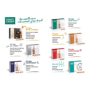 [CHUẨN AUTH] Ampoule MartiDerm(DSP Bright,Photo Age,Black Diamond,Hydra Plus,Liposome,Night Renew,Originals Flash) - Hộp