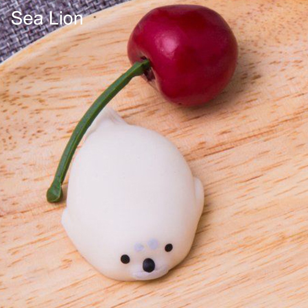 Đồ Chơi Squishy Bóp Tay Mềm Hình Con Thỏ Gà Dễ Thương Giúp Giảm Stress