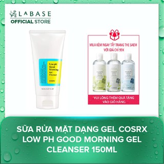bons Sữa Rửa Mặt Cosrx 🎁 Corsx 🎁 Srm Cosrx Dạng Gel Low pH Good Morning Gel Cleanser 150ml
