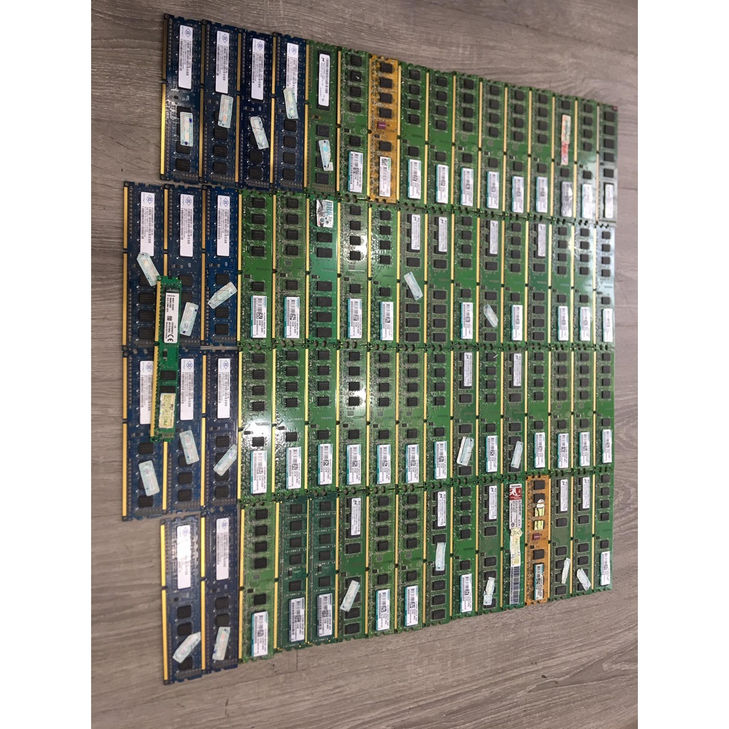 Ram máy tính bàn PC2 DDR2 2Gb zin tháo máy bus 800 667
