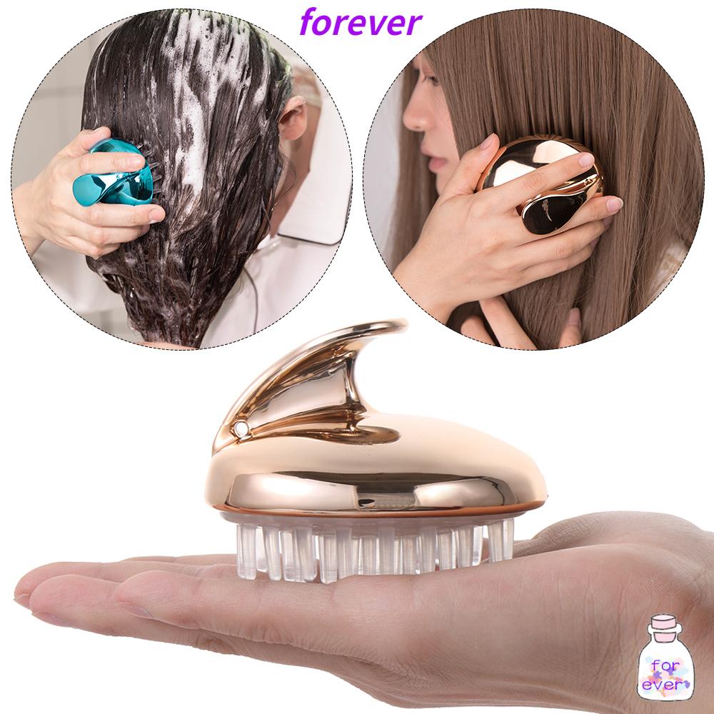 Lược Gội Đầu Silicone Mát Xa Da Đầu Giảm Căng Thẳng Nhiều Màu Sắc