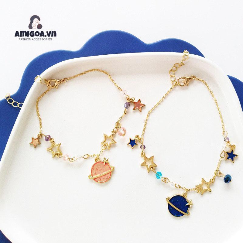 【amigoa.vn】Vòng Tay Pha Lê Đa Năng Hình Hành Tinh Ngôi Sao Mộng Mơ Đơn Giản Cho Nữ