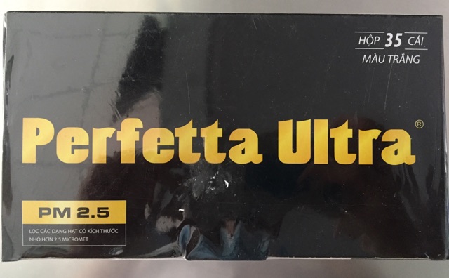 Khẩu trang Perfetta Ultra tiệt trùng từng cái