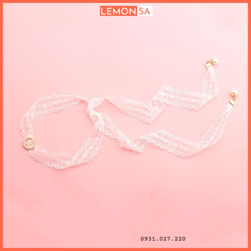 Vòng cổ choker ren xinh xắn cho nữ phong cách nữ tính, tiểu thư - Mã NO11