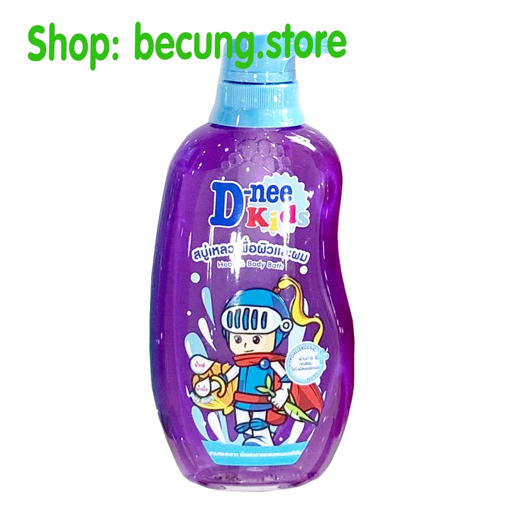 Sữa tắm gội Dnee kids 400ml Thái Lan, cho bé trên 3 tuổi