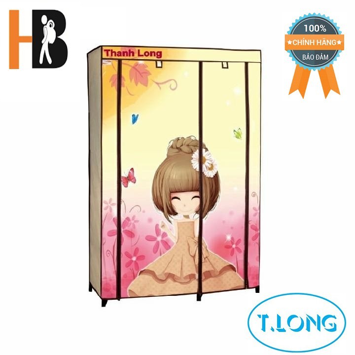 Tủ Vải Cao Cấp THANH LONG TVAI01 Kích Thước 100 x 46 x 175 (cm) | Hibucenter