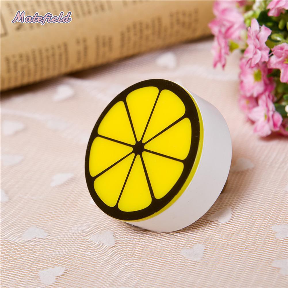 Lemon Pattern LED Night Light Auto Sensor Control Lamp Bedroom Light