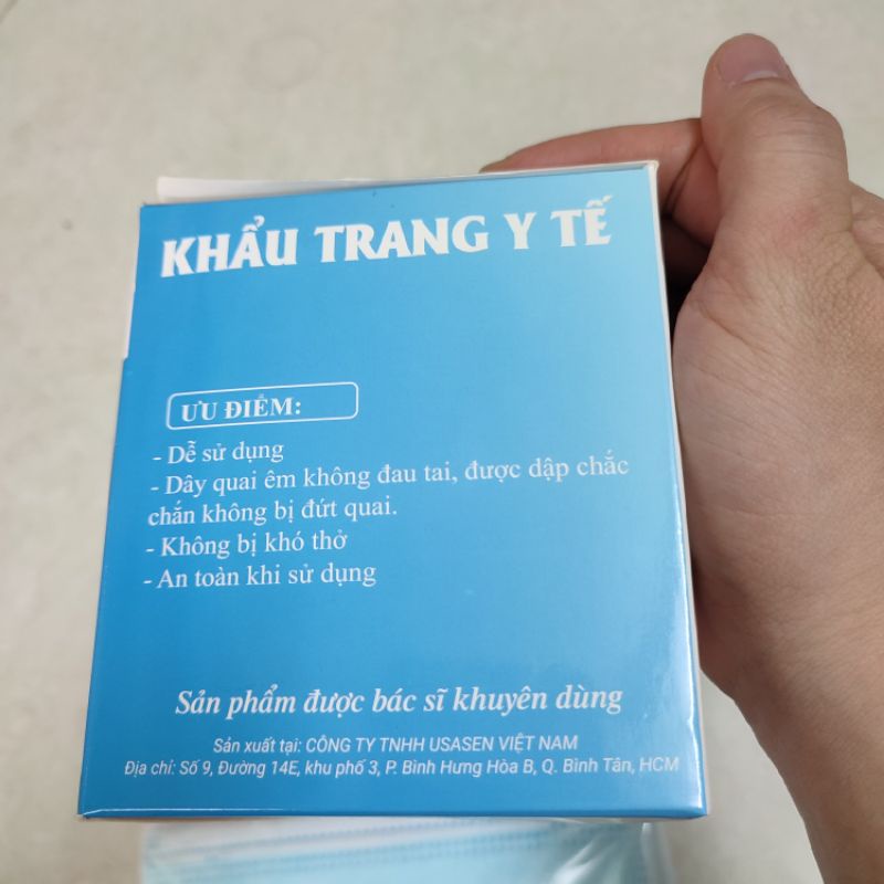 (Q1-HCM) |10 Cái| Khẩu Trang Y Tế 4 Lớp Kháng Khuẩn Thương Hiệu PA Medical (Bịch 10 Cái)