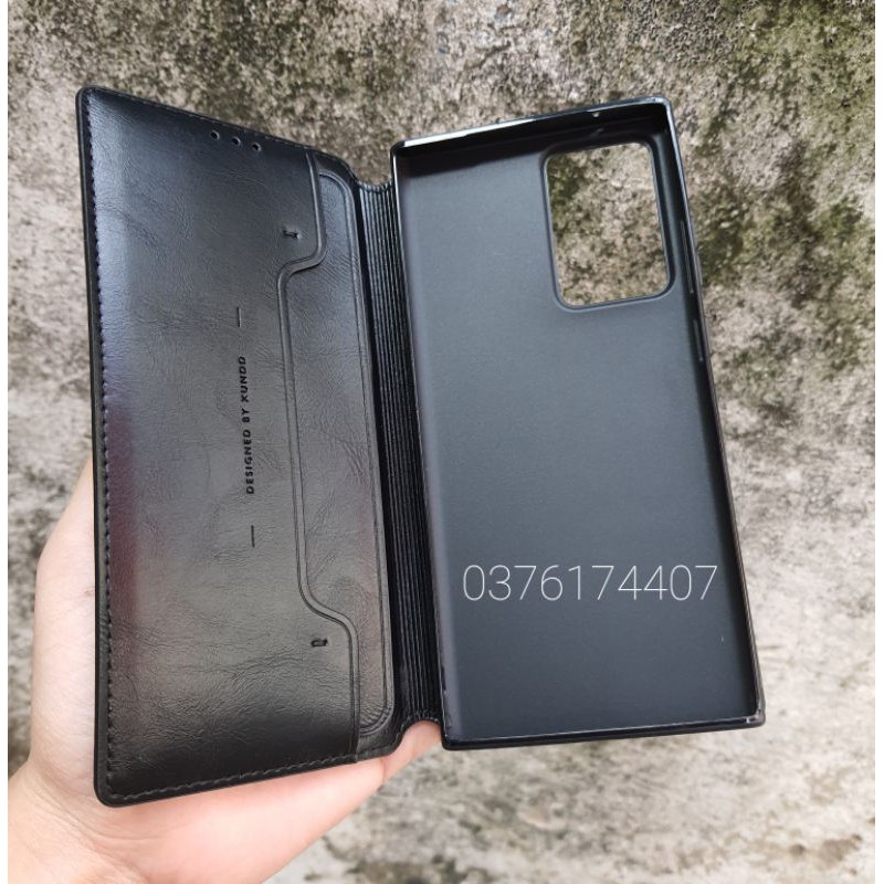 Bao da Xundd dạng ví cho Samsung Note 20, Note 20 Ultra, 5G có ngăn để tiền, thẻ da mềm Chính Hãng | BigBuy360 - bigbuy360.vn