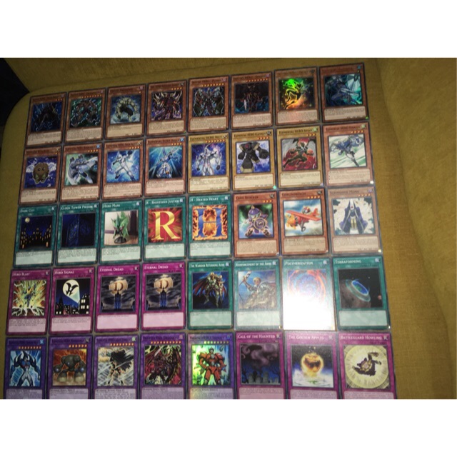 [CỰC HOT, CỰC HIẾM] Bộ bài Yugioh! HERO DECK! (40 Cards)