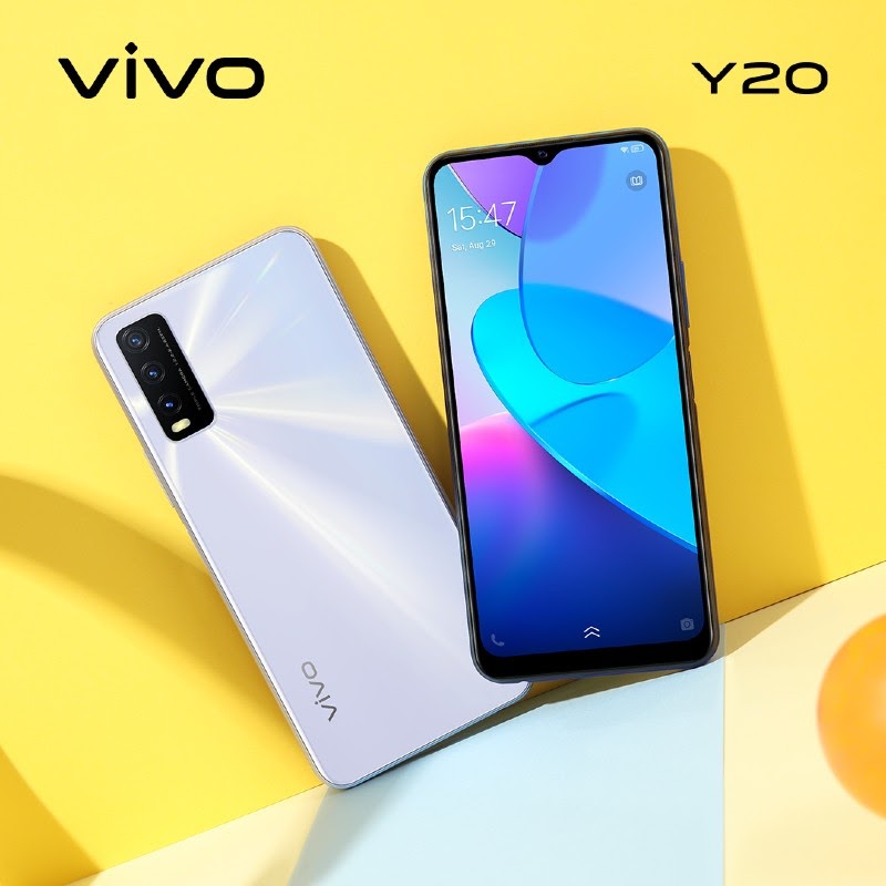 Điện thoại Vivo Y20 (4/64GB) Pin khủng 5000mAh Fullbox Bh 12 tháng giá tốt