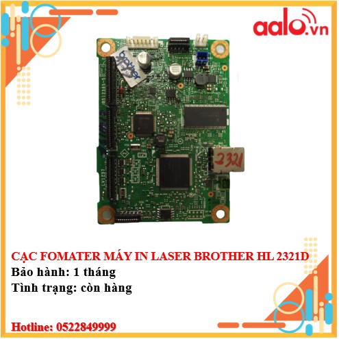 CẠC FOMATER MÁY IN LASER BROTHER HL 2321D - AALO.VN