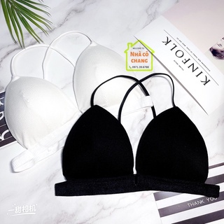 Áo lót nữ Áo bra cotton bra cài trước trending bralette