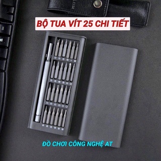 BỘ TUA VÍT 25 CHI TIẾT ĐA NĂNG NHỎ GỌN CHẤT LIỆU THÉP ĐỘ CỨNG CAO,CHỊU LỰC TỐT TÍCH HỢP NAM CHÂM