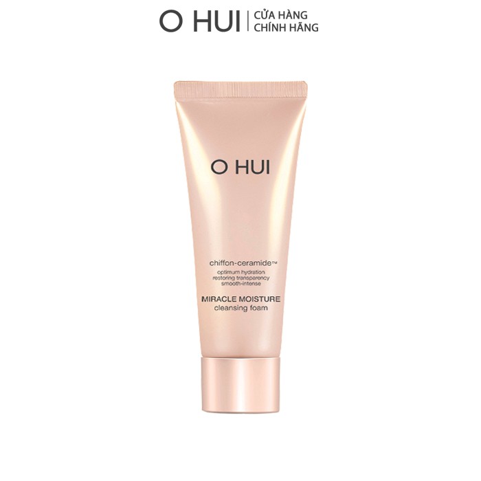 [HB Gift] Sữa rửa mặt dưỡng ẩm OHUI Miracle Moisture Cleansing Foam 80ml Gimmick | BigBuy360 - bigbuy360.vn