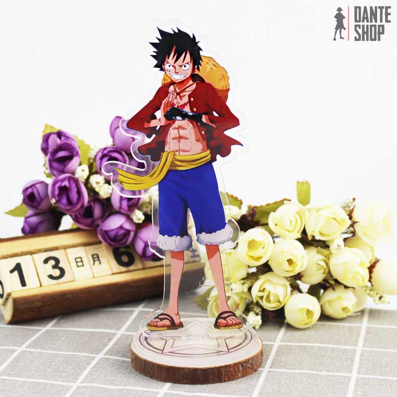 Mô Hình Standee Acrylic Anime One Piece Nhân Vật Luffy, Zoro, Sanji, Nami, Robin (14-15.5cm)