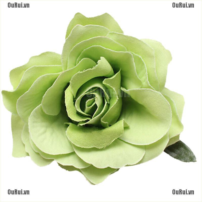 (FCC) Kẹp Tóc Giả Hoa Hồng Cho Cô Dâu