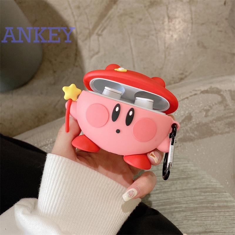 Case for Beats Studio Buds Vỏ silicon mềm chống thăm nước có dây móc treo bảo vệ cho