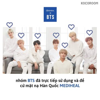 [Sẵn] Mặt nạ mask MEDIHEAL BTS dưỡng ẩm dưỡng trắng da