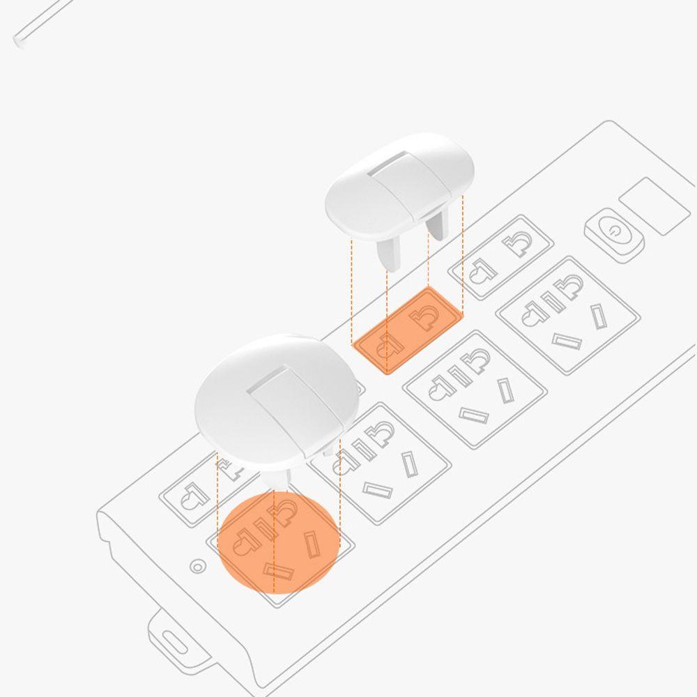 Ốp Bọc Ổ Cắm Điện 2/3 Lỗ An Toàn Chống Sốc Cho Bé