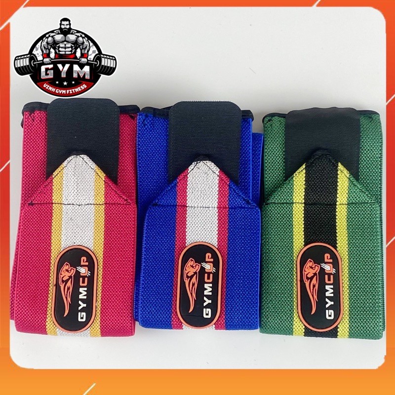 Quấn Cổ Tay, Đai Bảo Vệ Tay Tập phụ kiện gym giá rẻ Bó tạ cao cấp chính hãng 3 màu hàng nhập QCT-6789