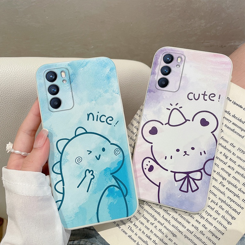 ốp lưng OPPO Reno6 5G Ốp Lưng Silicone Chống Sốc Hình Hoạt Hình Cho OPPO Reno 6 5G