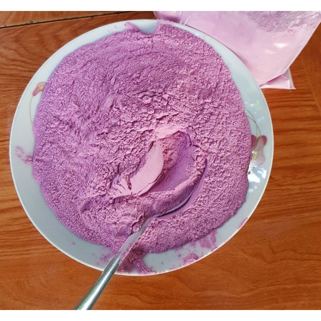 Bột Khoai Lang Tím 100% Nguyên Chất Làm Bánh, Nấu Chè, Làm Thạch - Bột Rau Củ Sấy Lạnh Tự Nhiên Thảo Dược Duy Hưng